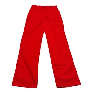 VNTG 60s/70s Talon Zipper SugarTime Carpenter Pants Youth 14 (Fit 26x29.5) FLAWS